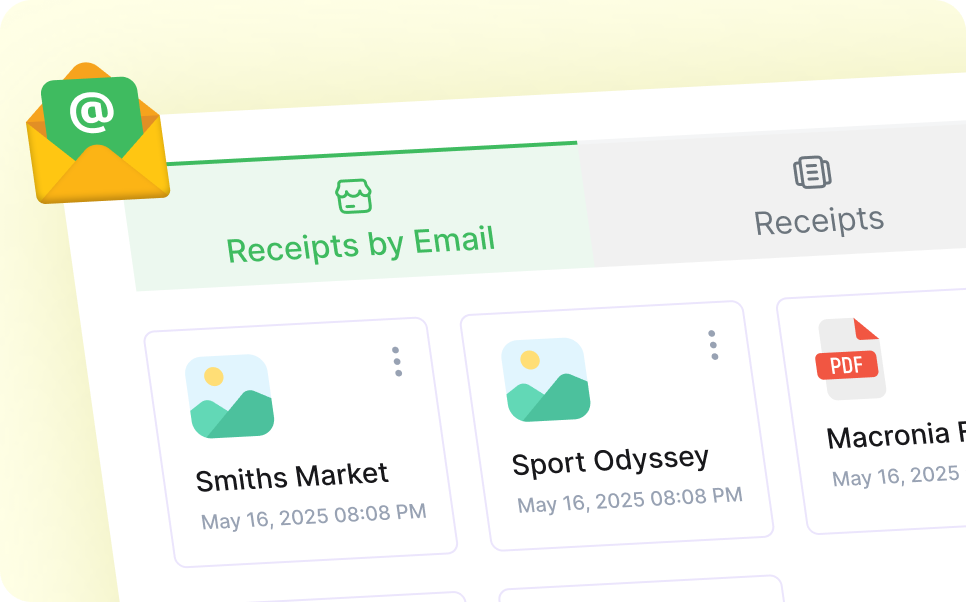 Receipts by Email